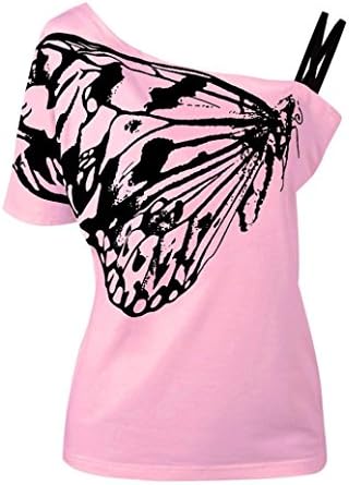 Limsea Women Blouse, Short Sleeve Sexy Lace Loose Casual Shirt Tops Blouse Tops (XL(US:10), Pink)