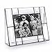 Clear Glass Picture Frame 5x7 Photo Display Desk Accessories Tabletop Home Décor Family Wedding Anniversary Engagement Graduation Gift J Devlin Pic 112 Series
