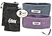CozyPhones Sleep Headphones with Travel Bag Twin Pack - (2PCS) GRAY & VIOLET Combo - Ultra Thin Earphones - Perfect for Air Travel, Relaxation, Meditation & Insomnia - VALUE PACK
