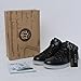 CIOR Kids Boy and Girl's High Top LED Sneakers Light Up Flashing Shoes(Toddler/Little Kid/Big Kid),105,01,41