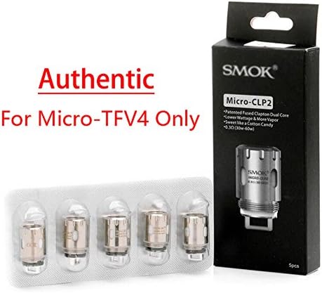 Authentic (5pcs) Micřõ-CLP2 0.3 COIĹs For Sm-õk Micřõ ŢF-Ṽ4 Ţänk