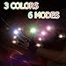 ZPTONE LED Gloves Skeleton Gloves 3 Color 6 Mode Flashing Finger Lights Halloween Costume Party Favors Light Up Toys Novelty Christmas Gift