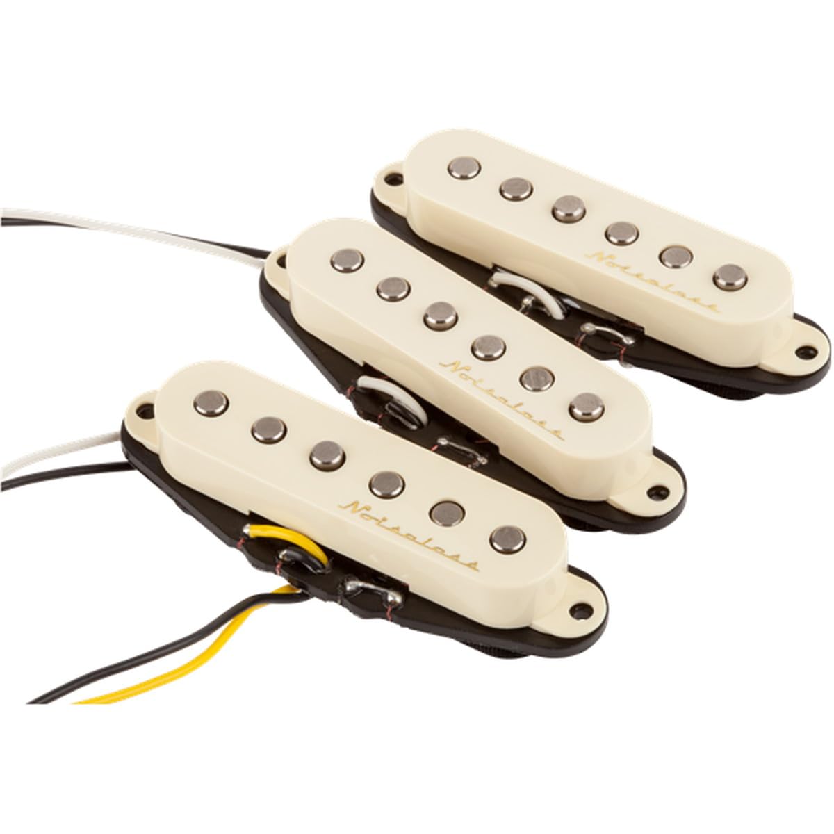 Fender Vintage Noiseless Stratocaster Pickup Set of 3, White — image 1