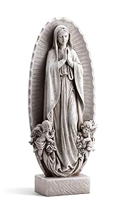 Our Lady of Guadalupe Resin Home Patio and Garden Statue, 23 1/2 Inch