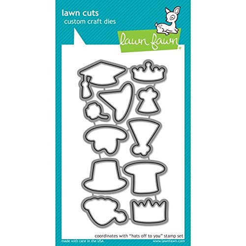 Lawn Fawn Custom Craft Dies - Hats Off To You Dies