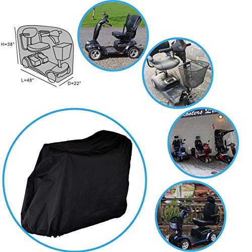Waterproof Mobility Scooter Cover Protector | Heavy Duty Rain Cover