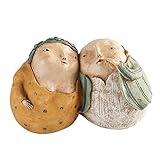ART & ARTIFACT Sweet Nothings Sculpture - Whispering Man & Woman Figurine
