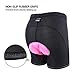 Sportneer Bike Shorts for Women 3D Padded Womens Girls Cycling Bicycle Biking Underwear Shorts