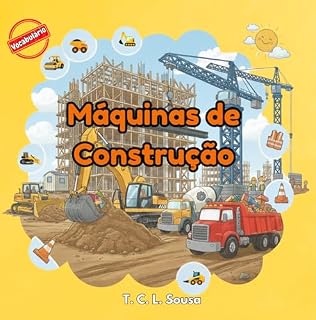 Livro Máquinas de Construção : Livro para aprender novo vocabulário - Série Vocabulário (Vocabulary)