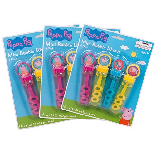 peppa pig bubble wand