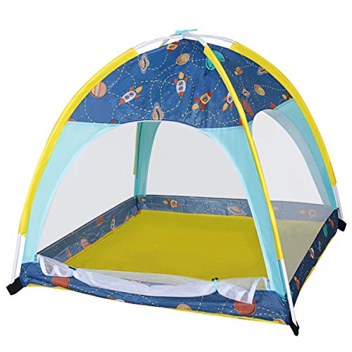 Eggsnow Kids Play Tent ,Folding Toddler Play Tent for Boys & Girls with Zippered Carry Bag,Ideal for Outdoor & Indoor Play