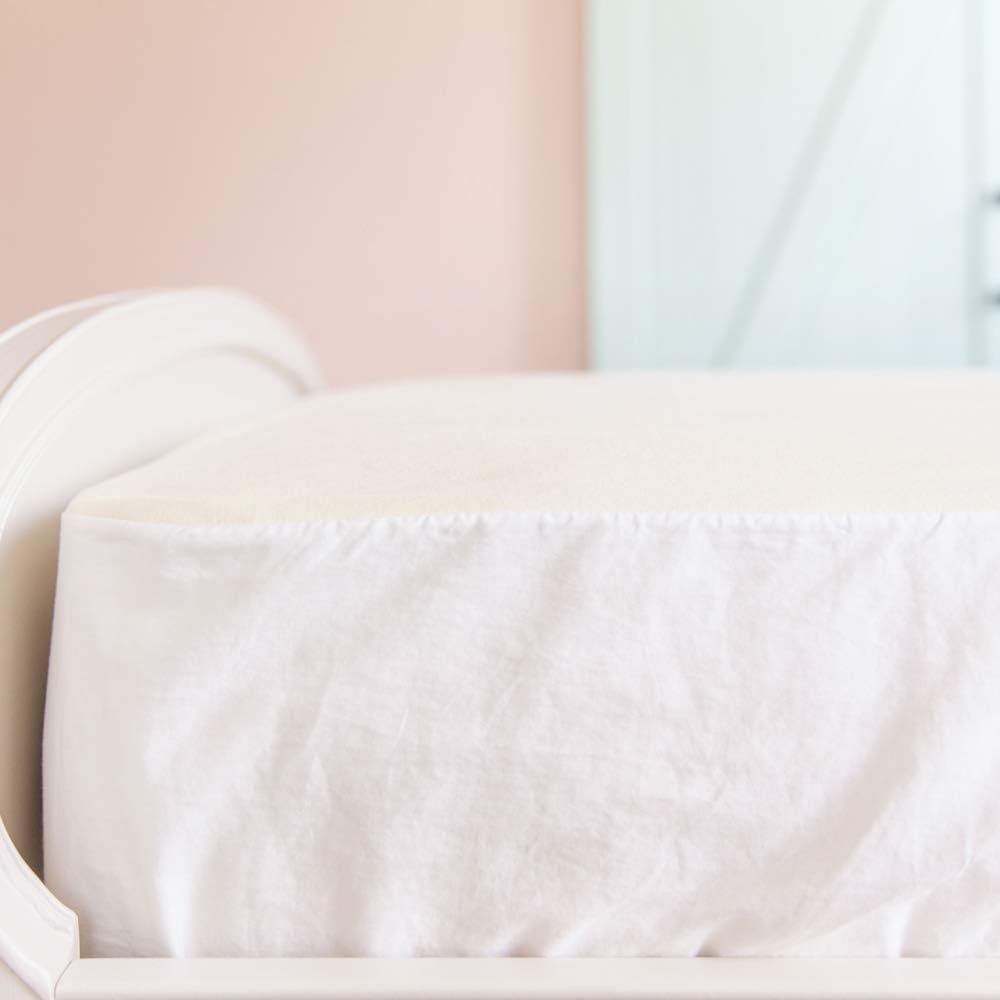 naturepedic organic waterproof fitted protector pad