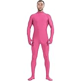 Aniler Men's and Women's Headless Spandex Bodysuit Zentai Jumpsuit Halloween Dress Up Party Cosplay Unitard Body Suit