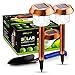 LongWalker Solar-Powered LED Garden and Pathway Lights: 2 Wireless, Weatherproof, Waterproof, Longlasting Stainless Steel Pathway Lights plus Garden Hand Shovel