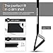 rooCASE iPad Mini 4 Case, Optigon Lightweight Slim Shell Trifold Case Stand with Auto Sleep/Wake Function for Apple iPad Mini 4 (4th Generation, 2015 Release), Black