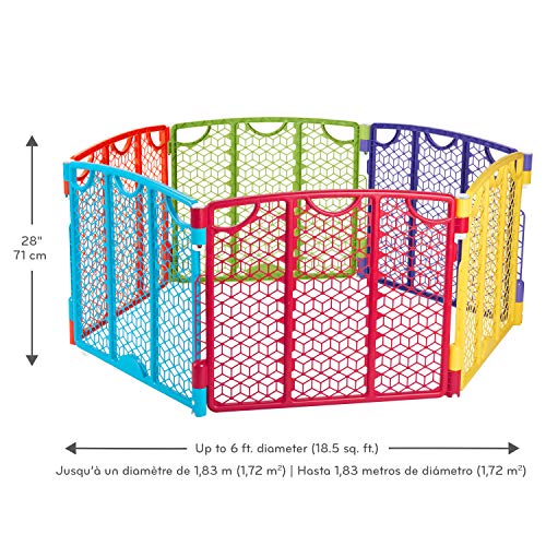 Evenflo Versatile Play Space 2-Panel Extension (Multi Color)