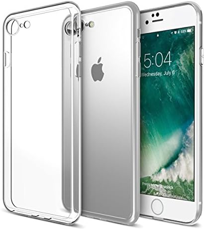 Nicer iphone 7 case ,Ultra Slim Soft TPU Case with Transparent Clear for iPhone 7 ( 4.7inch ) , Shock-Absorption,Anti-Scratch - Crystal Clear