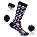 Marino Mens Dress Socks - Fun Colorful Socks for Men - Cotton Funky Socks - 6 Pack