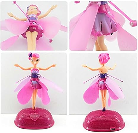 Amazon Flying Fairy フライングフェアリー 空飛ぶ人形 空飛ぶ 妖精 おもちゃ ピンク ホルダーセット Pa001 おもちゃ おもちゃ