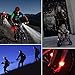 EraseSIZE 6Pcs LED Waterproof Silicone Bike Bicycle Frog Front Rear Lights Set 3 Modes Push Bright Cycle Clip Light Headlights Easy to Stall for Kids and Adultsthumb 3