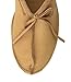 Bastien Industries Women's Maple Tan Moose Hide Leather Ballet Earthing Moccasins (7, Maple Tan)