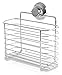 BINO SMARTSUCTION Rust Proof Stainless Steel Shower Caddy, Deep Basket