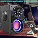 TAMPROAD Portable Bluetooth Speakers with Subwoofer Rich Bass Wireless Outdoor/Indoor Party Speakers MP3 Player Powerful Speaker Support Remote Control FM Radio for Phone Computer PC Home TVthumb 4