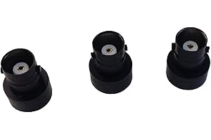 Anteenna TW-BNCJ-SMAJ(3 Packs) Adaptor Connector BNC Female to SMA Female is Suit for HAM (144/430MHz) Handheld Antenna BNC Male