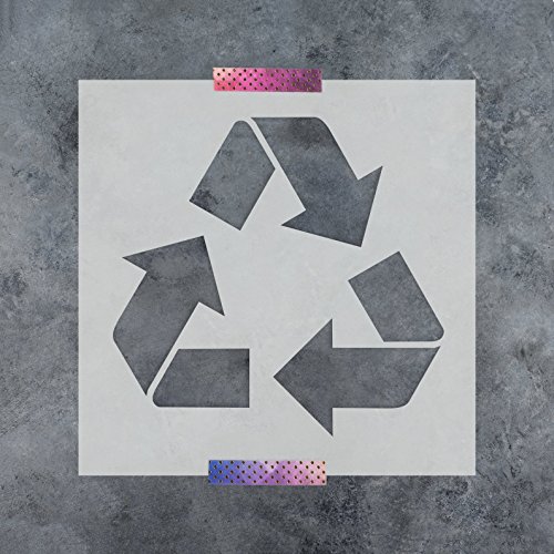 Recycle Stencil Template - Reusable Stencil with Multiple Sizes Available