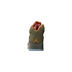 Nike Mens Air Jordan 5 Retro Running Shoe, Army