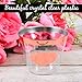 SANCARDY 100 clear plastic cups rose gold rim kit with 100 labels ~ Fancy wedding party/baby shower cups ~ 9 ounce ~ Disposable & recyclable ~ Heavy duty ~ Old fashioned bar tumblers w/rose gold trim