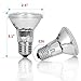 Par 20 15 Pack FL25 50PAR20/FL 50 Watt Halogen Spot Light Bulb Replacement 120V 130V Edison Base Flood Beam Lighting Range Hood Oven PAR20 Reflector Excel Holgen Hologen Bulbs DL Kitchen Bathroom
