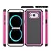 Galaxy S8 Plus Case,Berry Accessory(TM) [Drop Protection] Protective Case [Shock Proof] [Dual Lawyer] Hybrid Defender Armor Case Cover For Samsung Galaxy S8 Plus (2017) (Hot Pink)