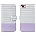 ULAK Compatible with iPhone 8 Plus/iPhone 7 Plus Wallet Case with Card Holder, Premium PU Leather Flip Cover with Kickstand Magnetic Closure Shockproof Case for iPhone 7 Plus/8 Plus, Purple