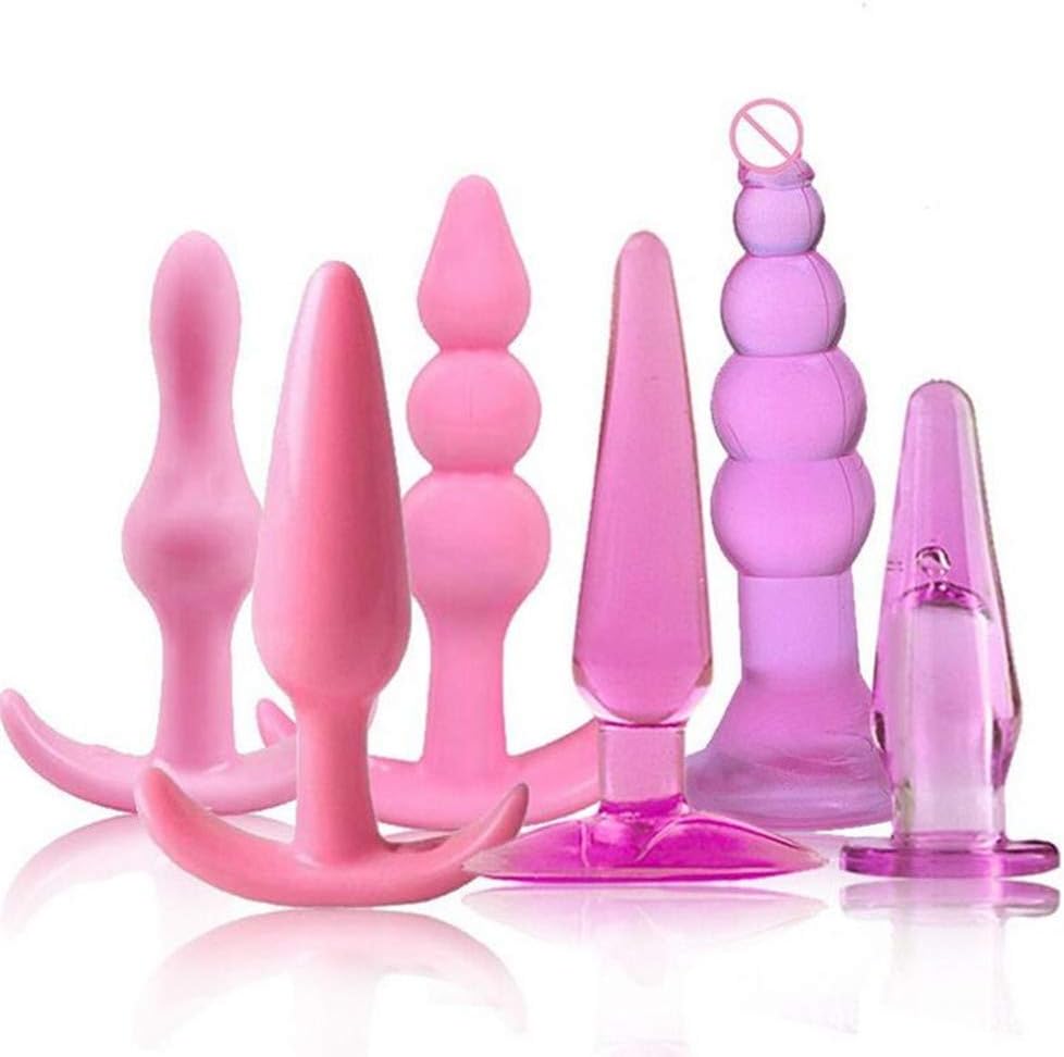 6 S-IZE for Male Or Female SixToy Large Pagoda Shaped B-útt Plug with Suction Cup