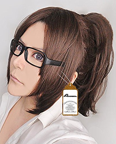 Anangelhair Hair Cap Japanese Anime Attack on Titan Hanji Zoe Cosplay Wig
