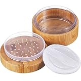 Frienda 30 ml Empty Loose Powder Container Bamboo