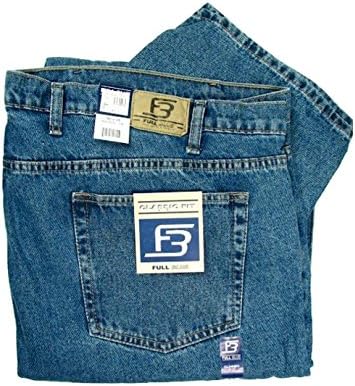 Full Blue Big and Tall Relaxed Fit Jean