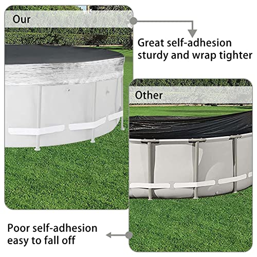 656Feet/Winter Pool Cover Seal for Above Ground Pools,Stretchable Pool