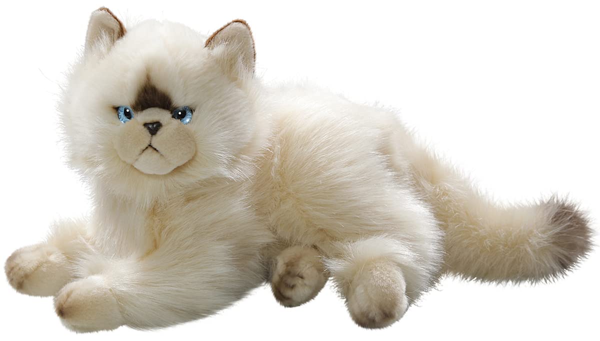 Carl Dick Cat, Himalayan Chocolate Point, Persian 12 inches, 30cm, Plush Toy, Soft Toy 3201 — image 1