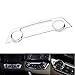 1X Chrome AC Switch Panel Cover Molding Trim Direct Fit 2013 2014 2015 2016 2017 2018 Toyota Rav4