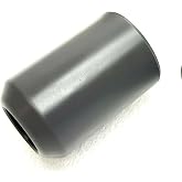 Bung King Replacement Delrin Crash Bar Slider END Without Bolt, GREY 2.0", Smooth