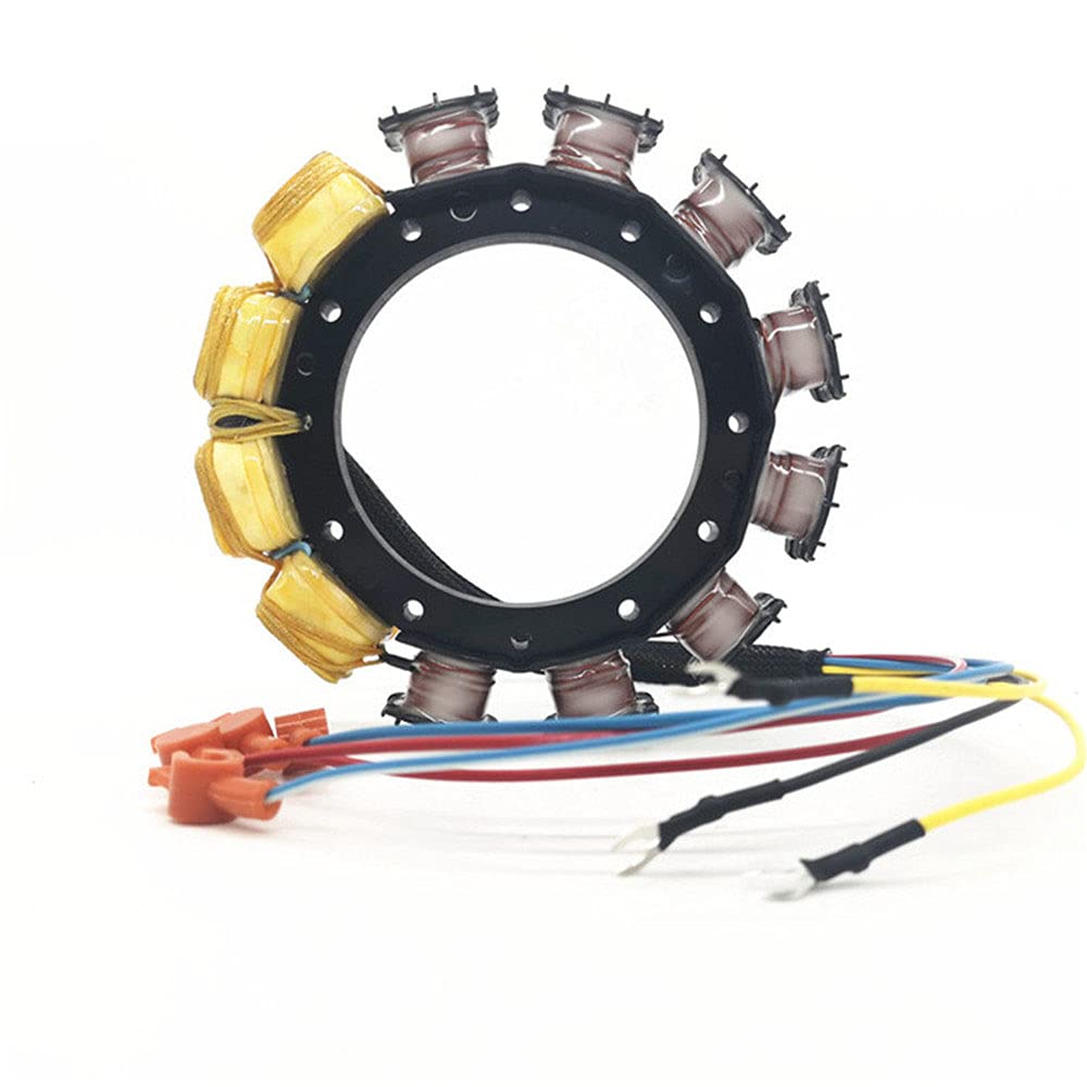 Photo 1 of OMGparts Stator For Mercury 174-5456 Outboard 150 Black Max XR2,90,115,175,200 HP 398-5454A2 5454A6 9-Amp 6 Cylinder 2 Stroke 1976-1989