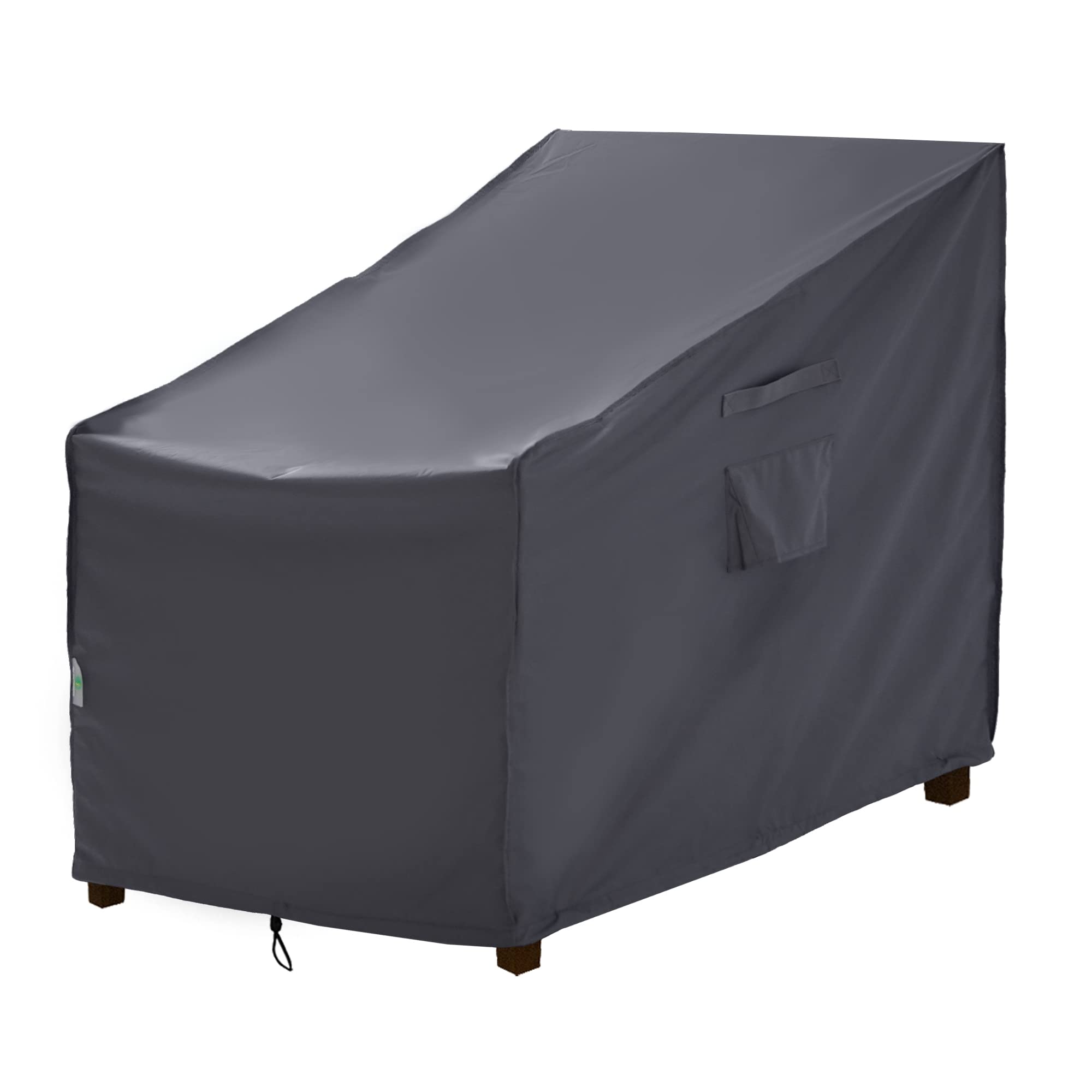 F&J Outdoors Garden Chair Covers, 1Pack 102x102x66/91cm Waterproof UV Resistant Deep Seat Lounge / Rocking / Adirondack Chair Cover