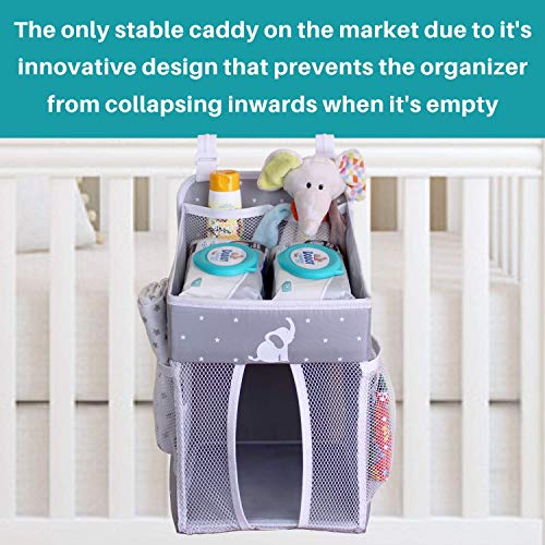 Cradle Star Hanging Diaper Caddy Changing Table Organizer / Diaper Organizer for Nursery