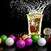 SportzGo Beer Pong Plastic Balls Bulk - 144 Pack of Washable Balls for Beer Olympics Drinking Games Table Tenis Carnival Beer Pool Games Assorted Color Ball 38 mm Party Decorations Indoor & Outdoor