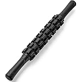 ZanLLW Muscle Roller Stick, Muscle Roller, Liposuction Massage Roller for Lymphatic Drainage, Massager Stick for Relief Muscle Soreness, Trigger Points, Help Exercise Runner Legs, Back Recovery