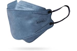 Kind 3D Willow Face Mask – 4-Layer Disposable, Lightweight & Comfortable, Adult Small Size, Individually Wrapped, Resealable 