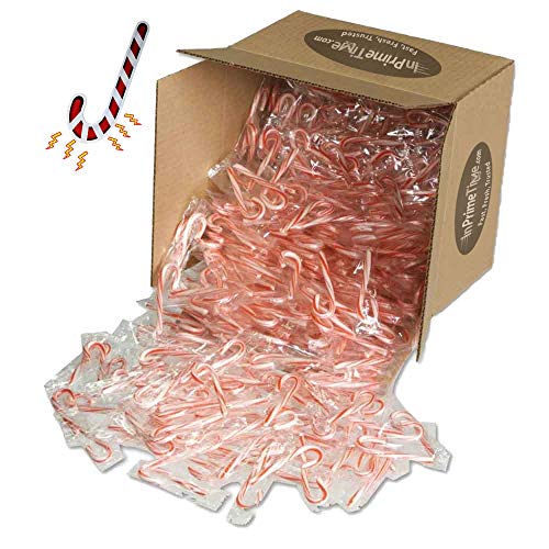 Bobs Red & White Mini Peppermint Candy Canes Bulk Pack Over 1,000