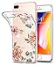 Spigen Liquid Crystal Designed for Apple iPhone 8 Plus Case (2017) / Designed for iPhone 7 Plus Case (2016) - Aquarelle Rose